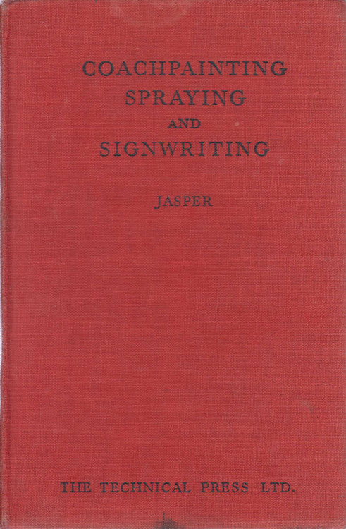 Coachpainting, Spraying and Signwriting (Cecil Jasper 1949)