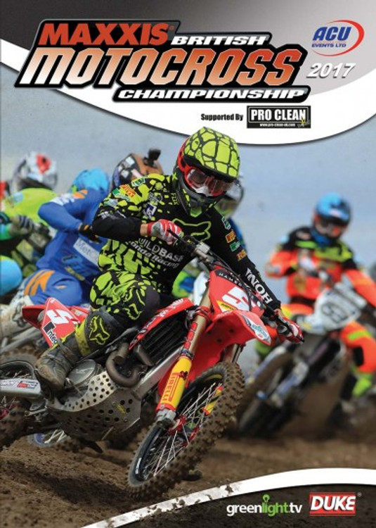 British Motocross Championship 2017 Review (179 Mins) DVD