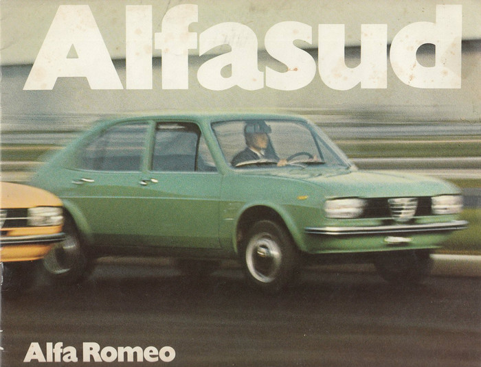 1974 Alfa Romeo Alfasud Brochure English