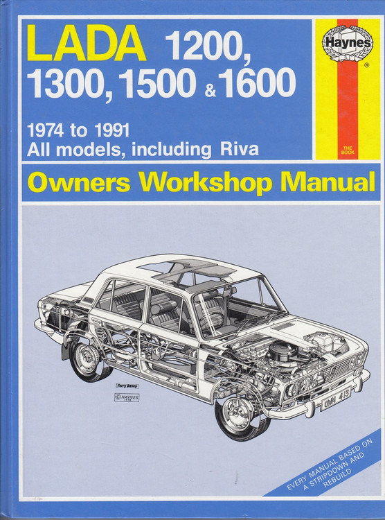 Lada 1200, 1300, 1500, 1600 1974 - 1991 (All models, incl. Riva) Workshop Manual