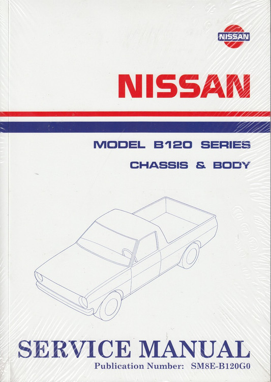 Nissan Model B120 series Chassis & Body Service Manual