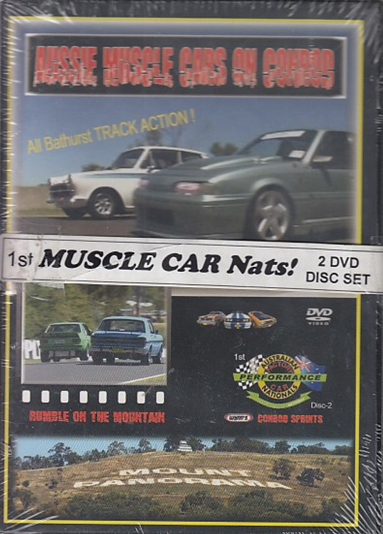 Aussie Muscle Cars on Conrod and Rumble on the Mountain DVD Set (2 dvds)