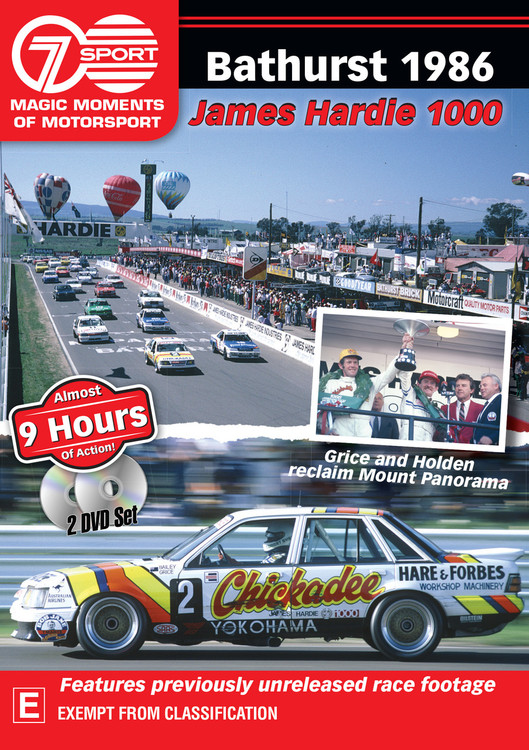 Magic Moments of Motorsport - Bathurst 1986 - James Hardie 1000 DVD (9340601002098)