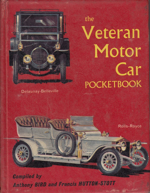 The Veteran Motor Car Pocketbook (Hardcover, 1963, Anthony Bird)