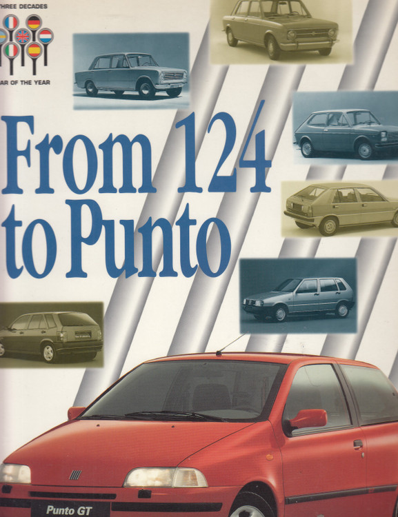 From 124 to Punto - Three Decades Car Of The Year (Fiat) (PUNTO124)