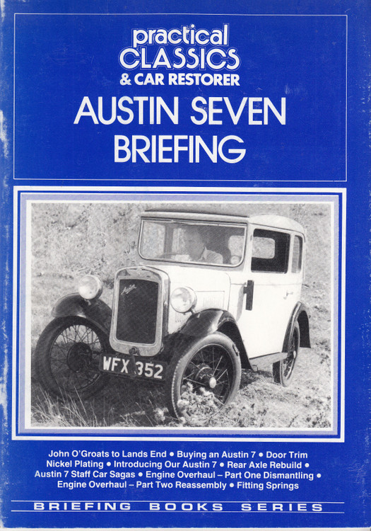 Austin Seven Briefing (Practical Classics & Car Restorer) Paperback 1991 (9781873098127)