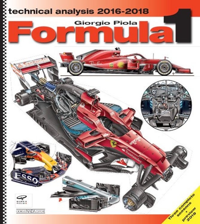 Formula 1 Technical Analysis 2016 - 2018 (Giorgio Piola, Hardcover 2019) (9788879116848)