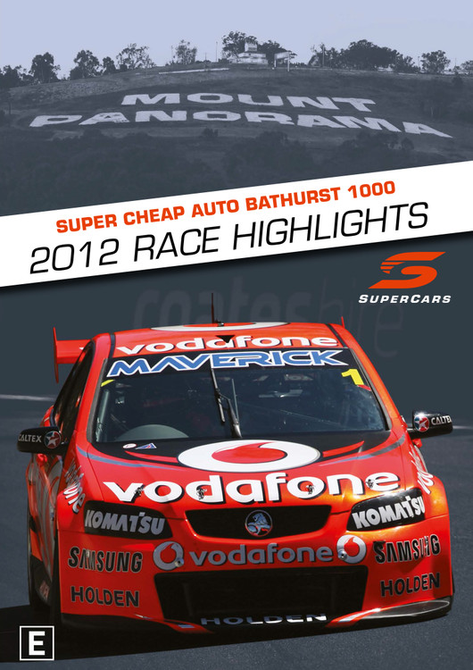 Supercheap Auto Bathurst 1000 2012 Race Highlights DVD (9340601002531)