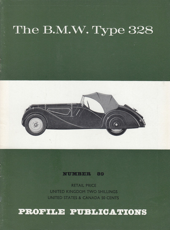 Car Profile Publications No 89 - The B.M.W. Type 328