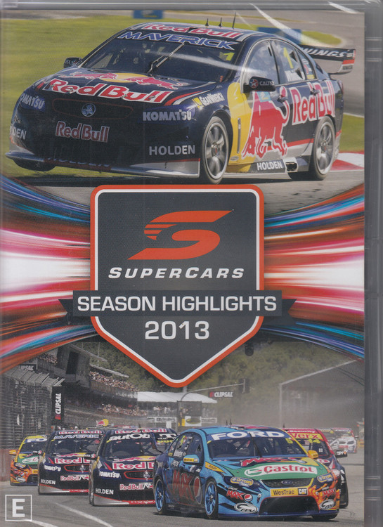 2013 Supercars Season Highlights DVD (9340601002630)