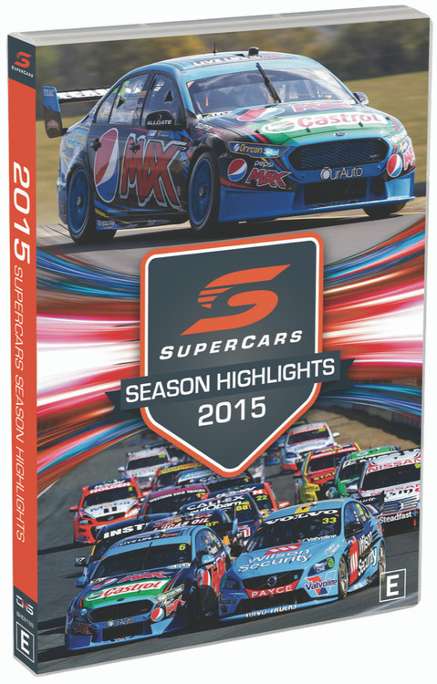 2015 Supercars Season Highlights DVD (9340601002654)