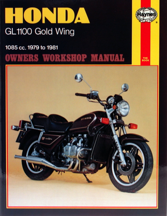 Honda GL1100 Gold Wing (79 - 81) Haynes Repair Manual