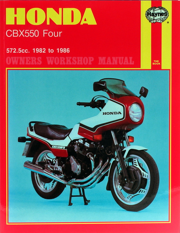 Honda CBX550 Four (82 - 86) Haynes Repair Manual