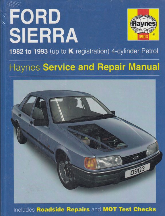 Ford Sierra 1982 to 1993 Petrol Haynes Service & Repair Manual (9781859600900)