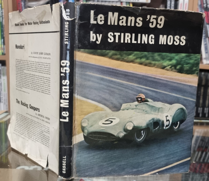 Le Mans 59 By Stirling Moss (1st Edition 1959, hardcover)