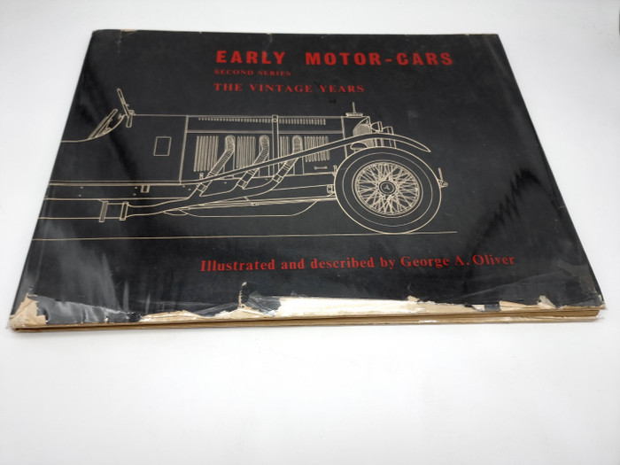 Early Motor-Cars second series, the Vintage Years, 1919-1930