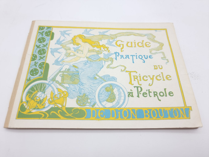 Guide Pratique du Tricycle a Petrole De Dion Bouton Modele 1898 - 1899
