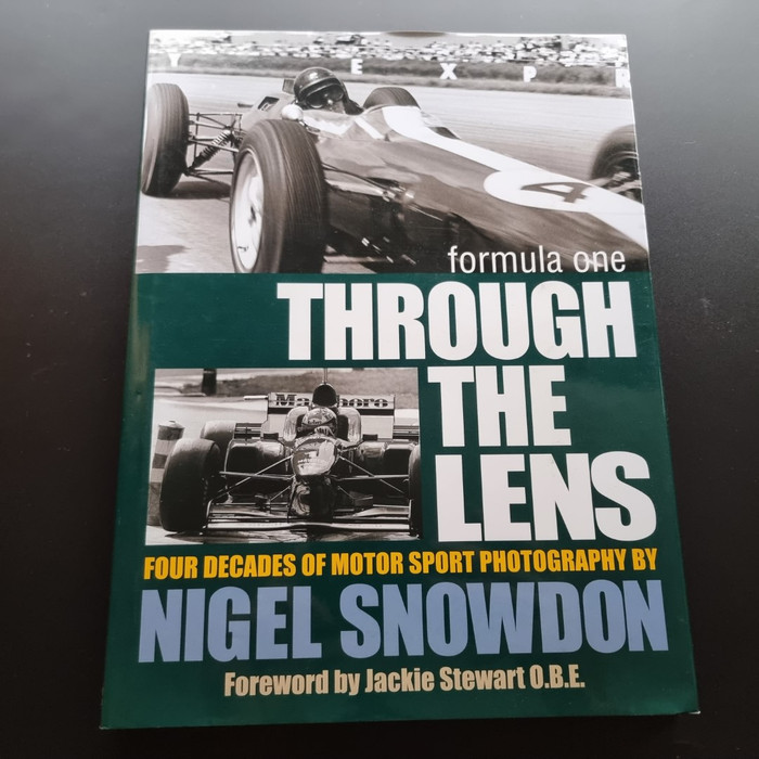 Formula One Through the Lens - Four Decades of Motor Sport Photography SIGNED (Nigel Snowdon, 1998)