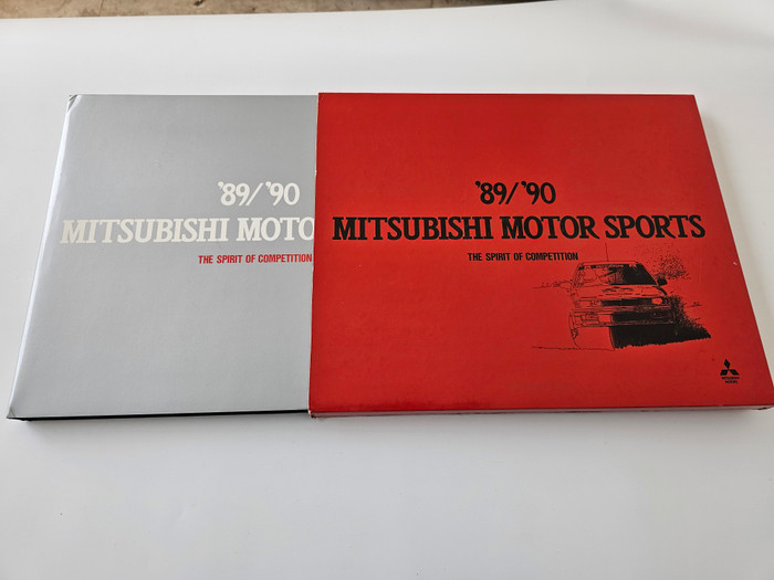89/90 Mitsubishi Motorsports The Spirit of Competition