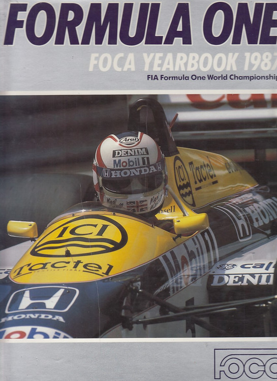 Formula One FOCA Yearbook 1987 FIA World Championship