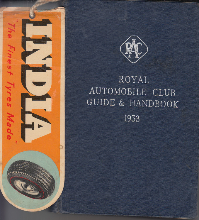 Royal automobile club guide & handbook 1953