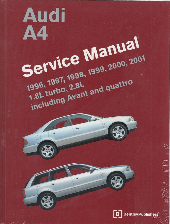 Audi A4 1996 - 2001 Workshop Manual
