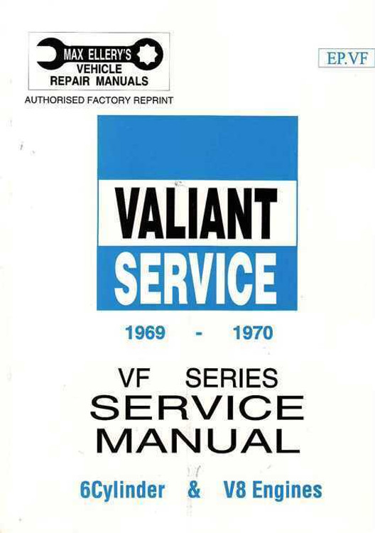 Valiant VF 1969 - 1970 Workshop Manual
