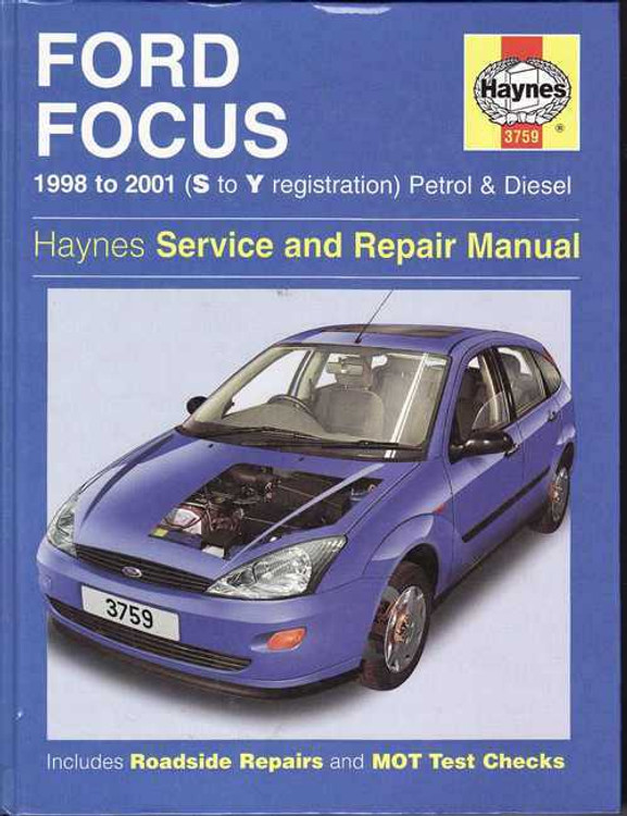 Ford Focus 1998 - 2001 Workshop Manual