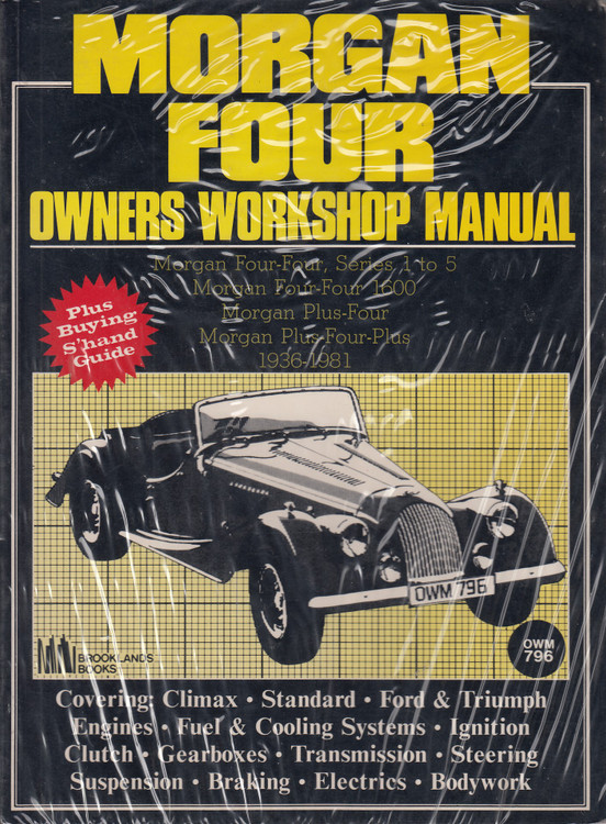 Morgan Four 1936 - 1981 Workshop Manual and Buying Portfolio