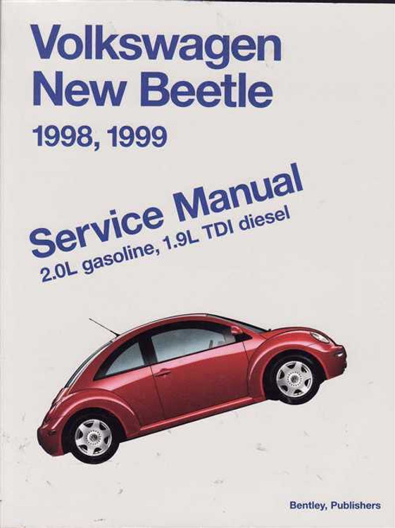Volkswagen New Beetle 1998 - 1999 Workshop Manual