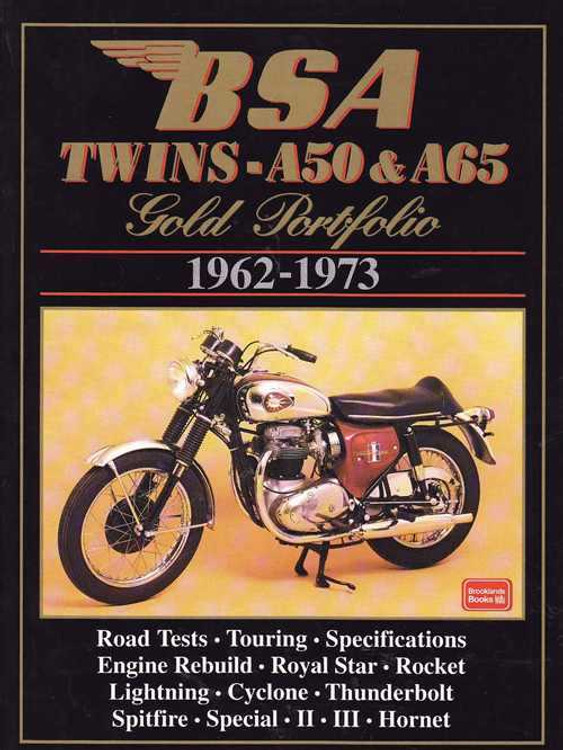 BSA Twins A50 &amp; A65 Gold Portfolio 1962 - 1973