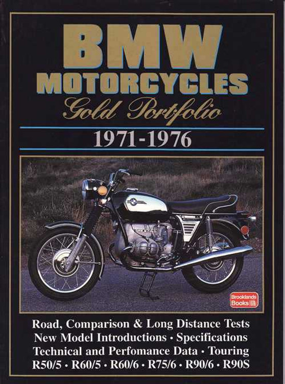 BMW Motorcycles Gold Portfolio 1971 - 1976