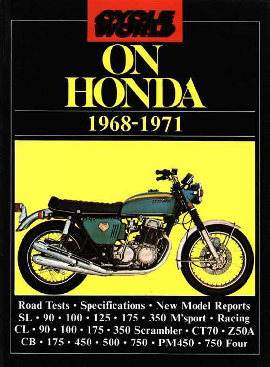 Cycle World On Honda 1968 - 1971