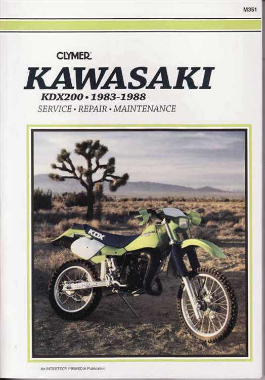 Kawasaki KDX200 1983 - 1988 Workshop Manual