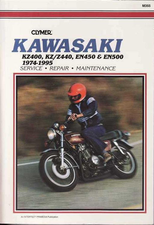 Kawasaki KZ400, KZ440, Z440, EN450 &amp; EN500 1974 - 1995 Workshop Manual