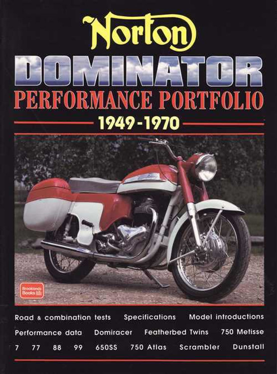 Norton Dominator Performance Portfolio 1949 - 1970