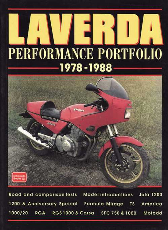 Laverda Performance Portfolio 1978 - 1988