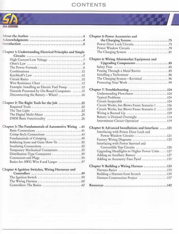 Automotive Wiring and Electrical Systems