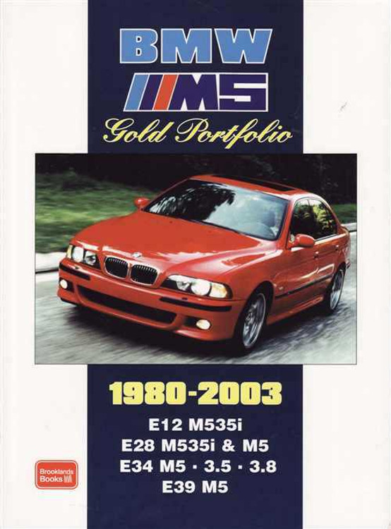 BMW M5 Gold Portfolio 1980 - 2003