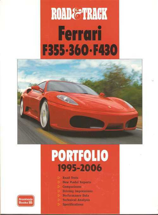 Road &amp; Track On Ferrari F355, 360, F430 Portfolio 1995 - 2006