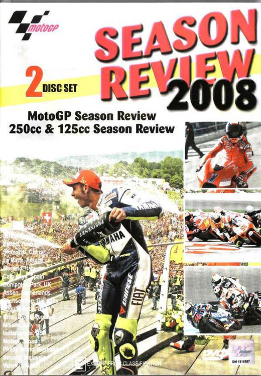 MotoGP: Season Review 2008 (2 DVD Set)