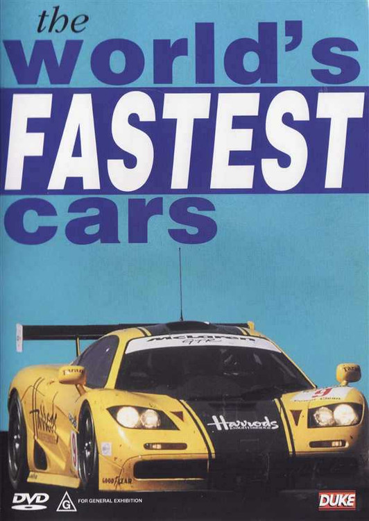 The World's Fastest Cars DVD