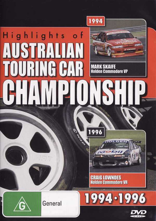 Highlights of Australian Touring Car Championship 1994 - 1996 DVD