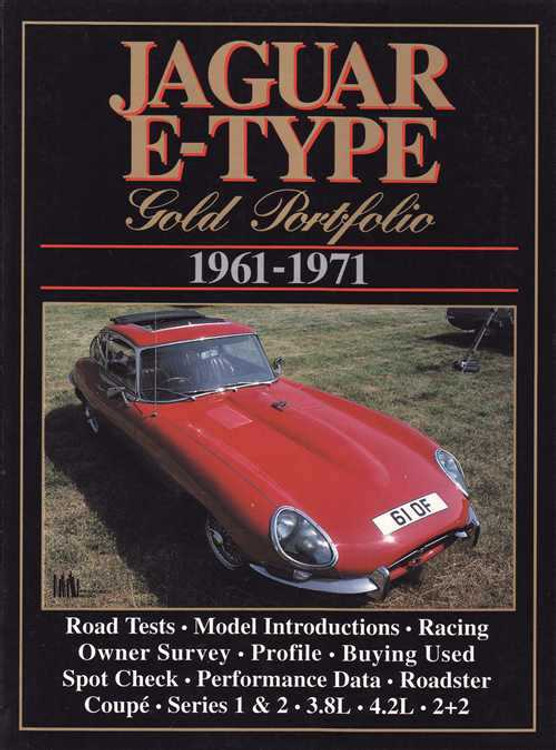 Jaguar E-Type 1961 - 1971 Gold Portfolio