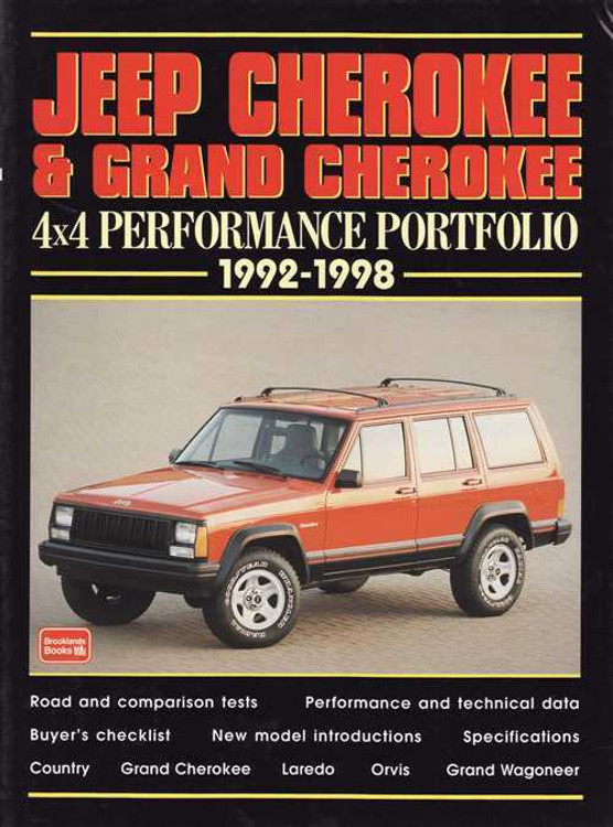 Jeep Cherokee &amp; Grand Cherokee 4x4 Performance Portfolio 1992 - 1998