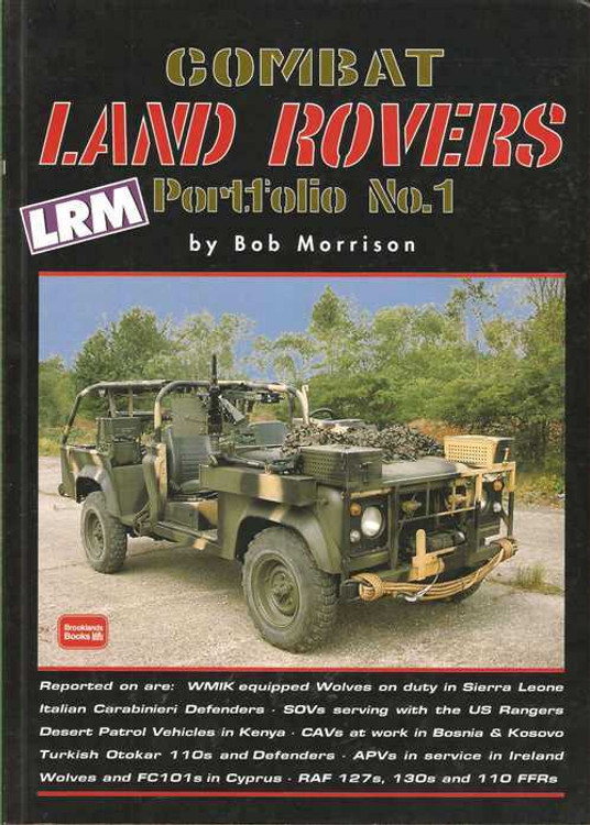 Combat Land Rovers Portfolio No 1