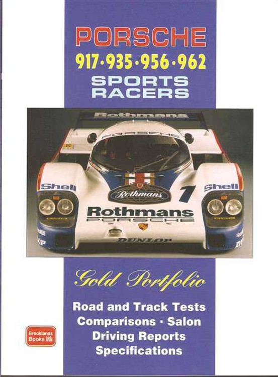 Porsche 917, 935, 956, 962 Sports Racers Gold Portfolio