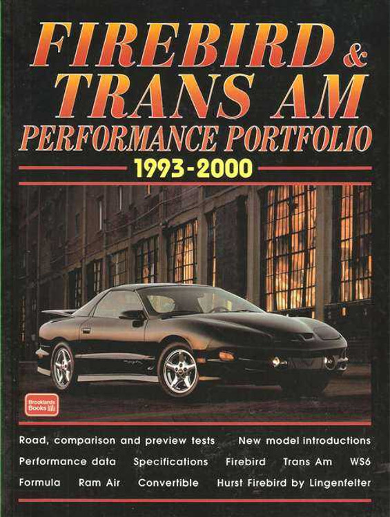 Pontiac Firebird and Trans Am Performance Portfolio 1993 - 2000