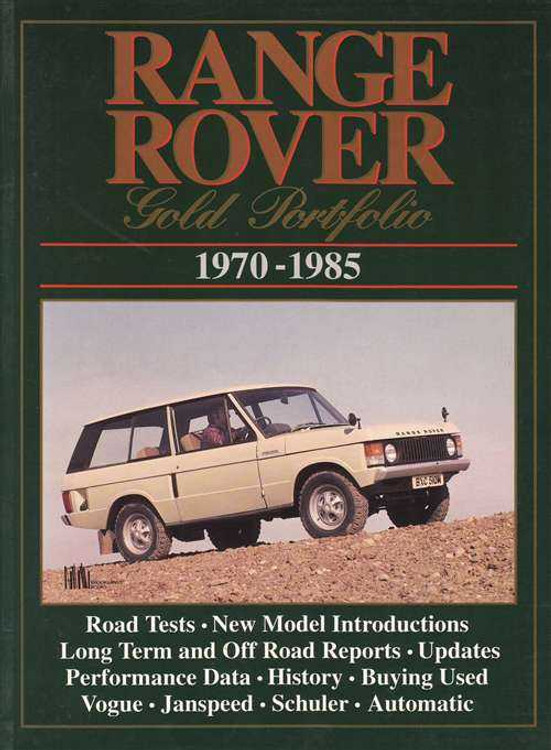 Range Rover Gold Portfolio 1970 - 1985