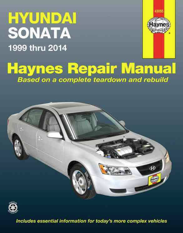 Hyundai Sonata 1999 - 2014 Workshop Manual (9781620920848)